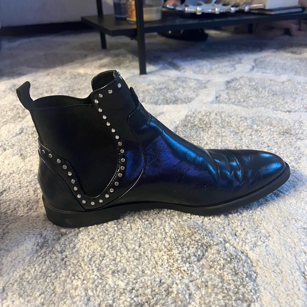 ZARA DARK NAVY/BLACK boots size 41